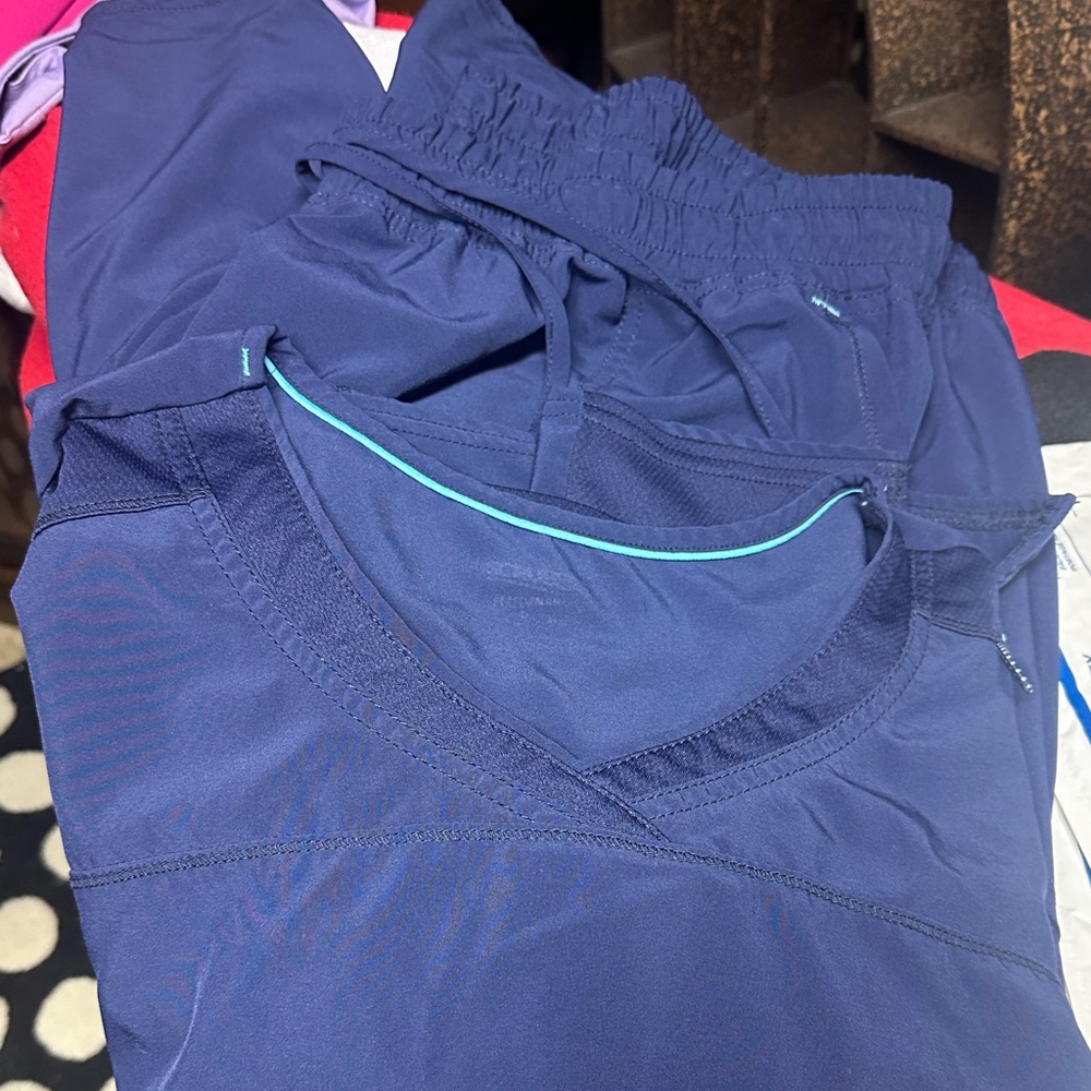 Navy Blue Scrub Set 3x